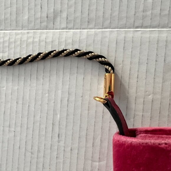 Gucci Square velvet pink mini bag - Picture 4 of 9